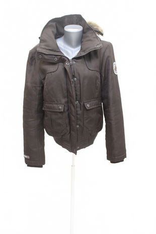 Dámska zimná bunda Vero Moda, farba hnedá, veľkosť L