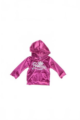 Dievčenská mikina Genesis bez potlače, farba bordó, veľkosť 9-12 m