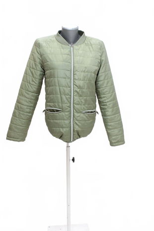 Dámska bunda Beloved, farba khaki, veľkosť 40