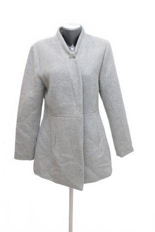 Dámsky zimný kabát Fisherfield, farba sivá, veľkosť 42