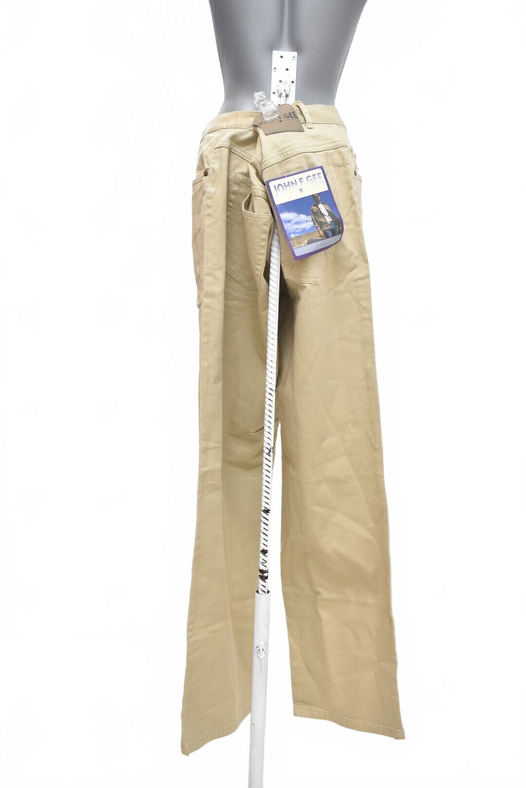 Pánské kalhoty Genesis, barva béžová, velikost 3XL