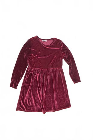 Dievčenské šaty Sinsay, farba bordó, veľkosť 140