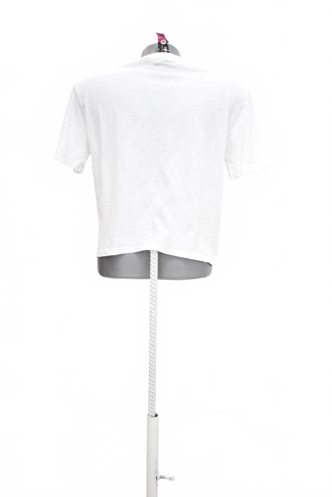 Dámske tričko Calvin Klein Jeans s potlačou, farba biela, veľkosť M