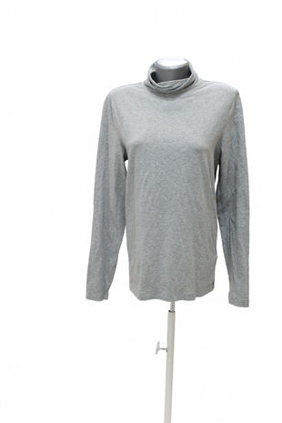 Dámske tričko Tommy Hilfiger bez potlače, farba sivá, veľkosť S