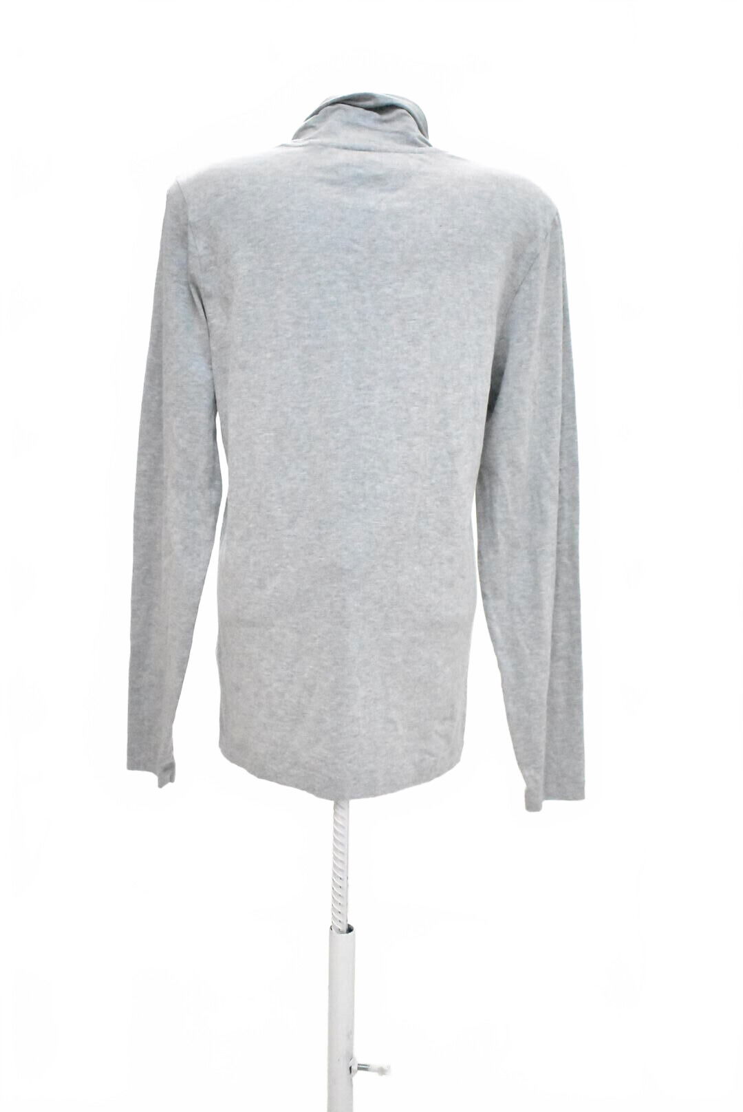 Dámske tričko Tommy Hilfiger bez potlače, farba sivá, veľkosť S