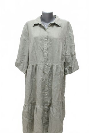 Dámské šaty Bpc Selection, barva zelená, velikost 46