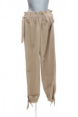 Dámske nohavice Shein, farba hnedá, veľkosť 40