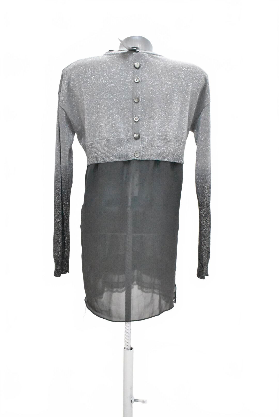 Dámsky sveter Gaudí, farba sivá, veľkosť S