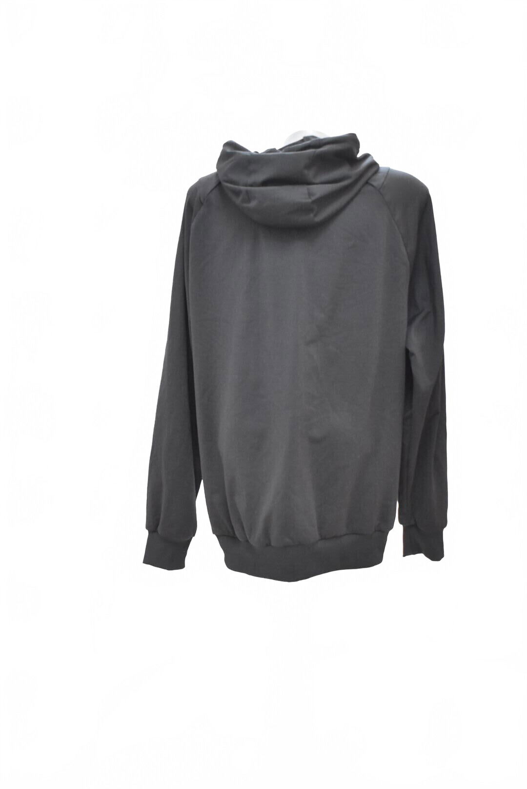 Dámská mikina Domyos bez potisku, barva černá, velikost XL