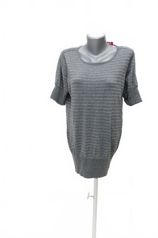 Dámské tričko Jasper Conran bez potisku, barva šedá, velikost 46