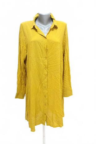 Dámské šaty Janina, barva žlutá, velikost 46