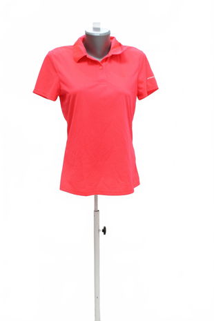 Dámske tričko Decathlon bez potlače, farba ružová, veľkosť 40