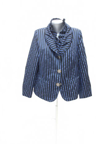 Dámské sako Frank Walder, barva pruhovaná, velikost XL