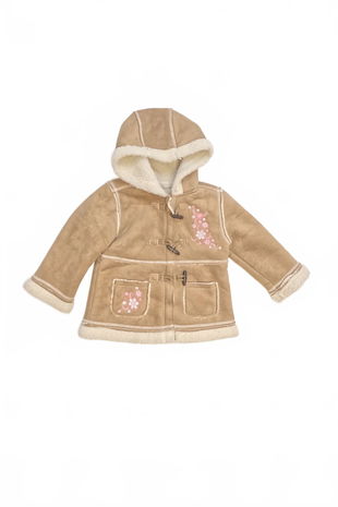 Dievčenský zimný kabát Cherokee, farba hnedá, veľkosť 18-24 m