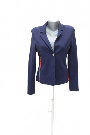 Dámske sako Oui, farba modrá, veľkosť 40