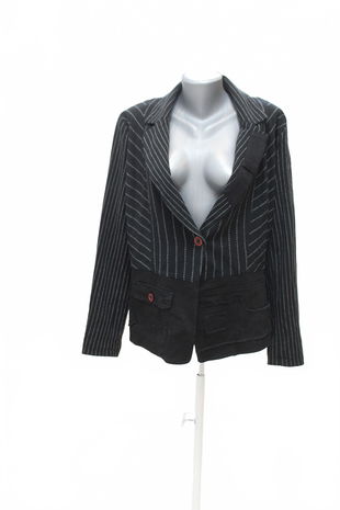 Dámske sako Desigual, farba pruhovaná, veľkosť 44