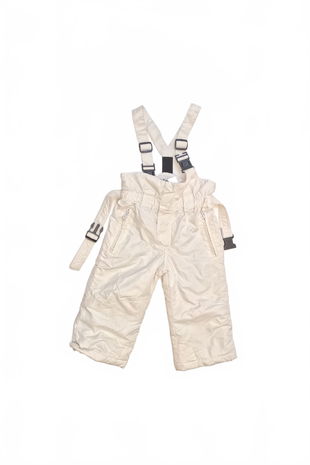 Dievčenské zimné nohavice Genesis, farba biela, veľkosť 86