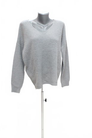 Dámsky sveter House, farba sivá, veľkosť XS