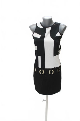 Dámske šaty Rinascimento, farba vzorovaná, veľkosť XS