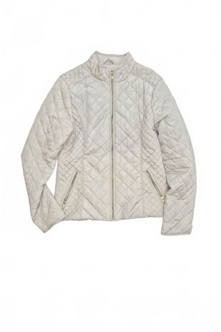 Dievčenská bunda H&M, farba béžová, veľkosť 170