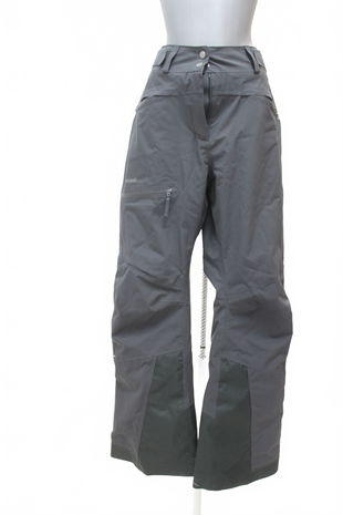 Dámske zimné nohavice Decathlon, farba sivá, veľkosť L