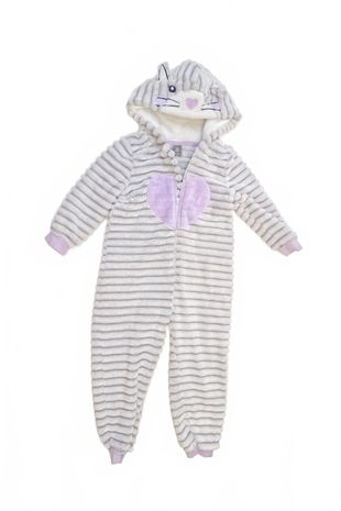 Dievčenský overal Genesis, farba sivá, veľkosť 98