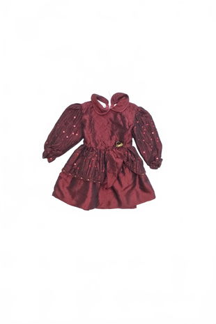 Dievčenské šaty Genesis, farba červená, veľkosť 68