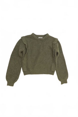 Dievčenský sveter Primark, farba khaki, veľkosť 152