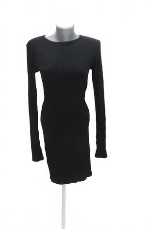 Dámske šaty Na-Kd, farba čierna, veľkosť M