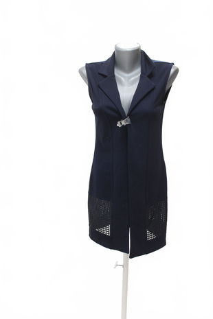 Dámska vesta Betty Barclay, farba modrá, veľkosť S