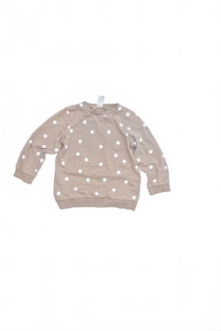 Dievčenské tričko Tchibo bez potlače, farba vzorovaná, veľkosť 104