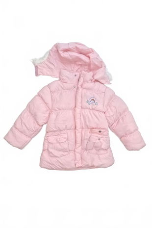 Dievčenská zimná bunda Genesis, farba ružová, veľkosť 98