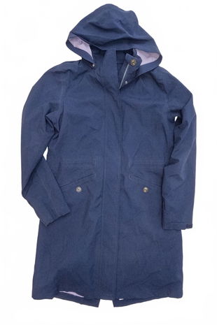 Dievčenská bunda Tchibo, farba modrá, veľkosť 170