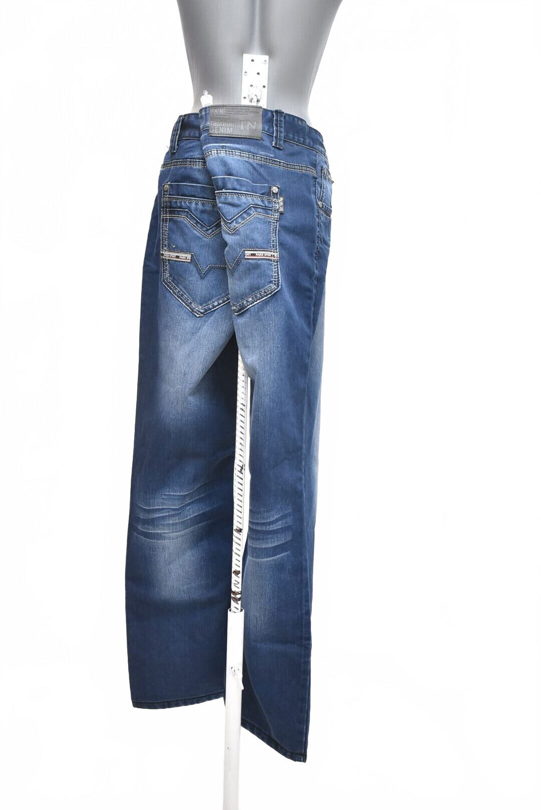 Pánské kalhoty Genesis, barva denim, velikost 2XL