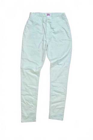 Dievčenské nohavice F&F, farba tyrkysová, veľkosť 14-15 r