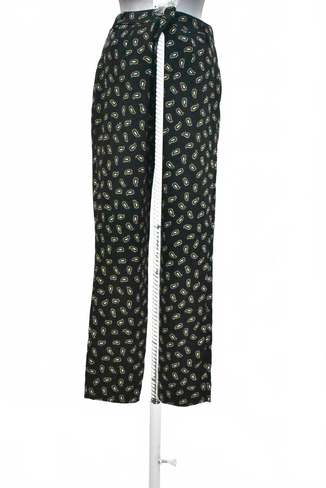 Dámske nohavice Sisley, farba vzorovaná, veľkosť M