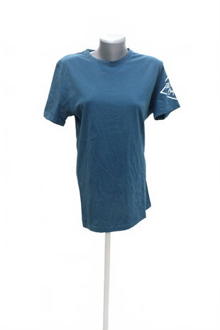 Dámské tričko Lee Cooper s potiskem, barva modrá, velikost XL