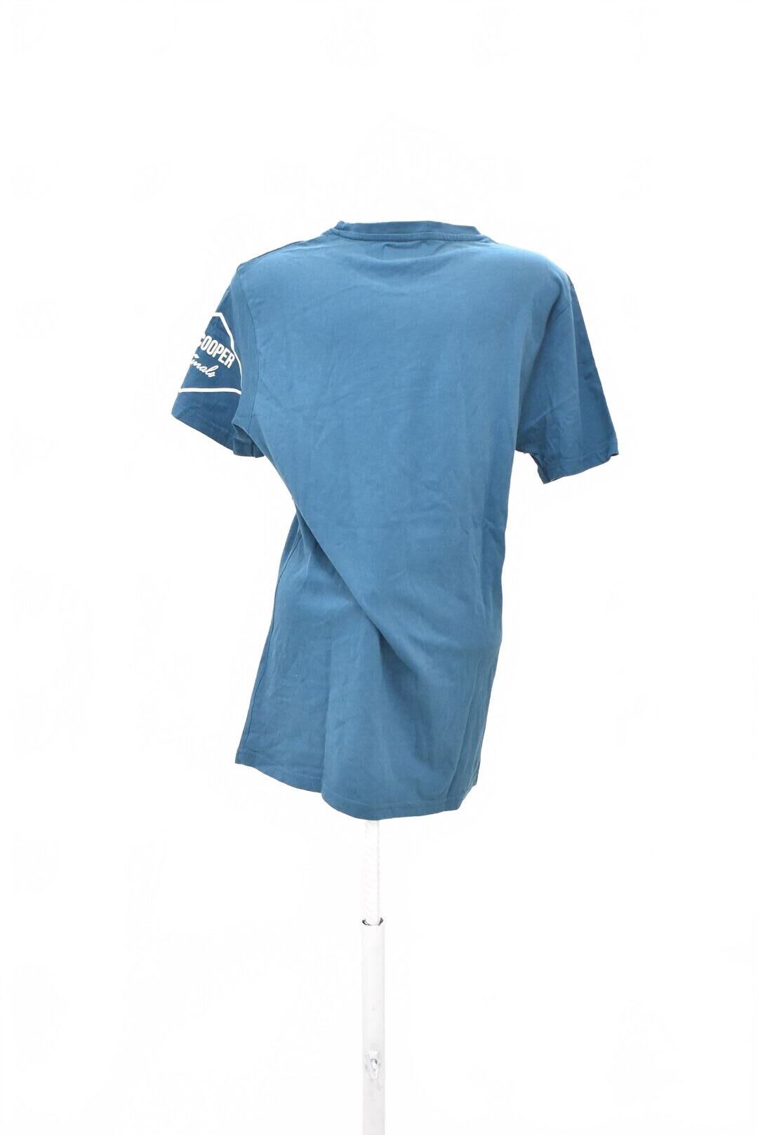 Dámské tričko Lee Cooper s potiskem, barva modrá, velikost XL