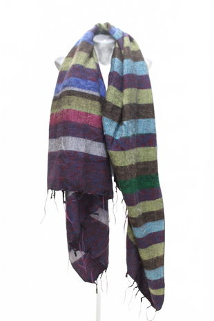 Dámská šála Genesis, barva pruhovaná