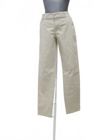 Pánské kalhoty Tommy Hilfiger, barva béžová, velikost M