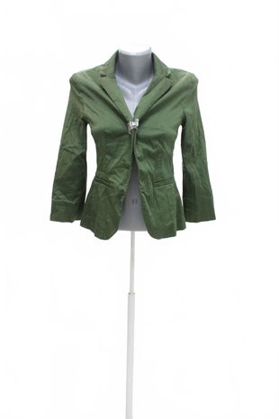 Dámske sako Hallhuber, farba zelená, veľkosť 36