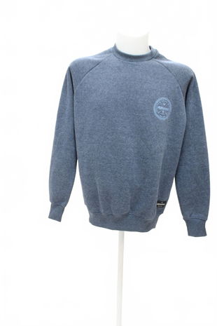 Pánská mikina Reaper bez potisku, barva modrá, velikost M