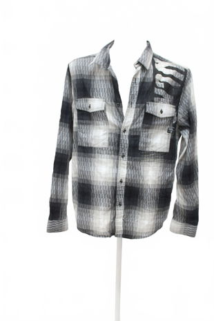 Pánská košile Angelo Litrico, barva vzorovaná, velikost L