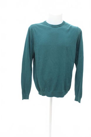 Pánský svetr Jean Pascale, barva zelená, velikost M