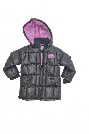 Dievčenská zimná bunda Dopo Dopo, farba čierna, veľkosť 104