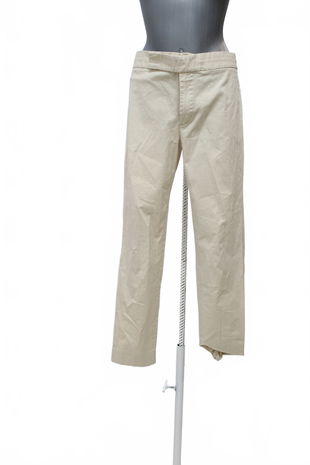 Dámske nohavice Ralph Lauren, farba béžová, veľkosť 34