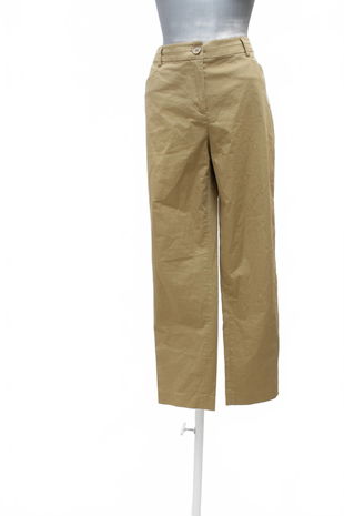 Dámske nohavice Christian Berg, farba béžová, veľkosť 40