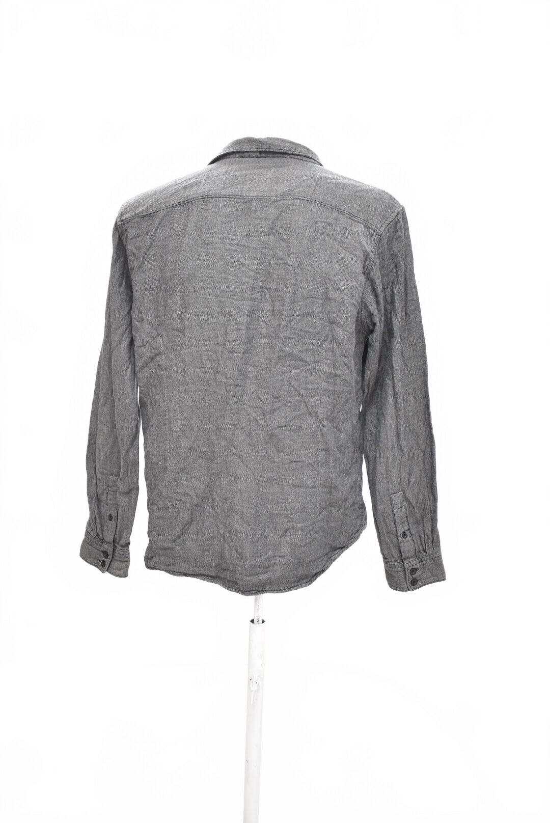 Pánská košile Smog, barva šedá, velikost L