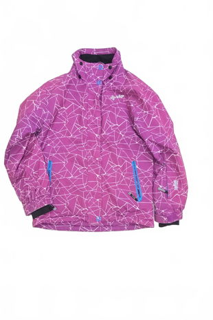 Dievčenská zimná bunda Kilpi, farba vzorovaná, veľkosť 152