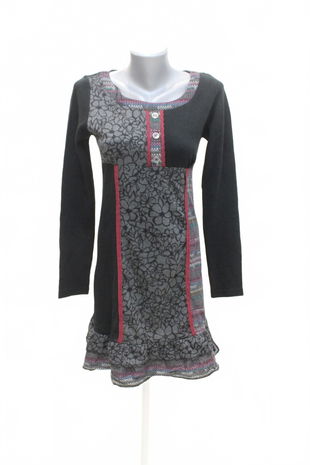 Dámske šaty Rainbow, farba vzorovaná, veľkosť 32